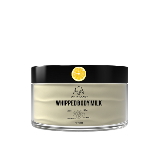 Lemon Rhubarb Whipped Milk